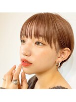 ラナ 渋谷(Lana)&nbsp;【Chill】小顔になる大人かわいいピンクベージュクールショート
