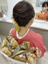 ヘアーセットサロン ピンキー(Hairset Salon Pinky) Pinky.綺麗め和装 アップヘア