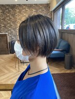 フラクト(FLact)&nbsp;クールショート_ガーリッシュショート_ブリーチハイライト