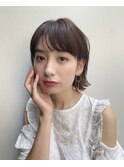 耳掛け大人ボブ 20代30代