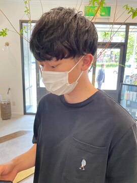 ヘアーアイスカルテット(HAIR ICI QUARTET) メンズ　×  マッシュ　×  パーマ