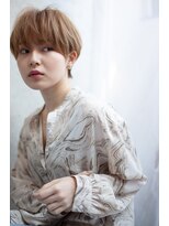 アッシュ ひばりが丘店(Ash)&nbsp;うざバングマッシュショート【ひばりヶ丘駅/ショート/髪質改善】