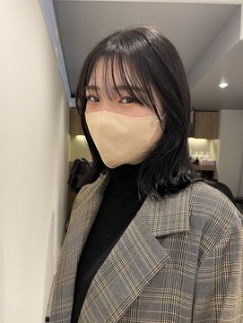 ベンジー 学芸大学店(benji) 透け感こなれヘア(登戸)