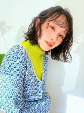 ケーツー あべのキューズモ－ル店(K-two) [K-two]シースルーバング 似合わせカット パーマ[天王寺/阿倍野]