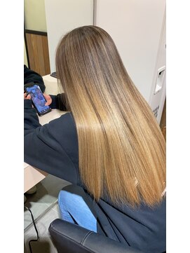 トキ(toki) バレイヤージュ/ハイライト