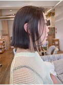 ぱっつんボブ 切りっぱしボブ お洒落度アップ♪