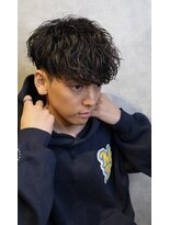 レイズ 名古屋(RAYS) 外国人風ハイウェイトマッシュスペインカールフェード