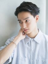 ツーブロック×ビジネスショート