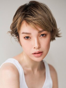 オンカラー(ON.COLOR) 大人ハイライトグレージュショート40代50代
