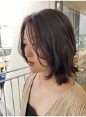 【ash lavender*layer bob】