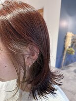 スナオ(sunao)&nbsp;インナーカラー×レッド