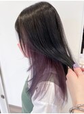インナーカラーラベンダーカラー