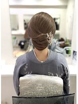 ヘアセット&メイク専門店 カスミ(Kasumi)&nbsp;和装シニヨンスタイル