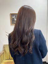 ヘアーワークス ボナ(HAIR WORKS bona.)&nbsp;ゆるふわロングパーマ 髪質改善Trとデジタルパーマ  カラー#2
