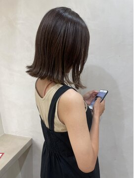 ラヴィズム 名駅店(LUVISM) 韓国ヘアー顔周りレイヤーベージュ名古屋名駅