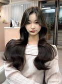 似合わせ韓国ヘア/くびれヘア/レイヤーカット