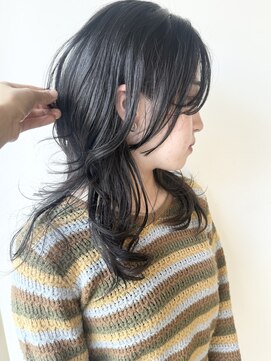 モリオフロムロンドン 原宿本店(morio from London) 【morio原宿】ロングウルフスタイル センターパート