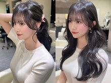 トレンドの顔まわりスタイルならALLYSにお任せ♪可愛さと色気を叶えたスタイルに♪