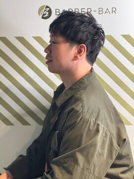 バーバーバー アカバネ(BARBER-BAR AKABANE) 自然体で魅せる黒髪ショート ビジネス/面接/就活/清潔感#2