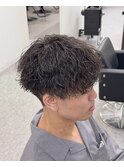 マッシュツイストスパイラルパーマ静岡メンズ