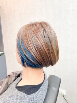 オト(oto) 周りと差をつける個性派インナーカラー/ブリーチ/Wカラー