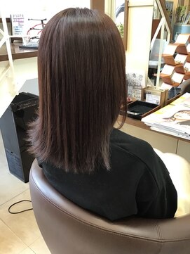 コアフィールフィス(COIFFURE fils) 【見附 今町】M3Dカラー ボルドーカラー