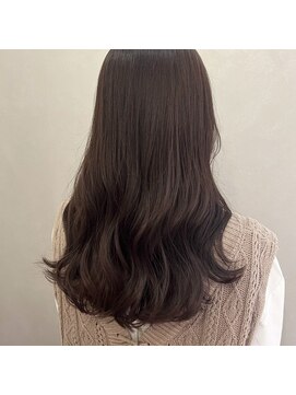 アンドワン 自由が丘(&ONE) 【&ONE 自由が丘】ラベンダーベージュ×ゆるふわミディアム