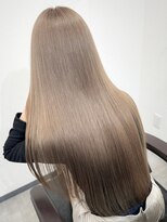 ロイス 神宮前(ROIS)&nbsp;ケアブリーチ/ミルクティーベージュ/髪質改善トリートメント/