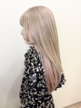 ネイトル(naitre) ベビーピンク×ブロンド