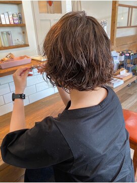 ヘアーエダ(hair eda.) パーマ