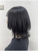 ミディアムレイヤーボブ
