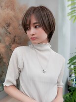 ギークス(GEEKS)&nbsp;【GEEKS渋谷】ショートレイヤー/秋ヘア/ナチュラルブラウン/小顔