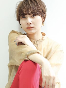 クラン(Chlan) マッシュショート　ナチュラルブラウン