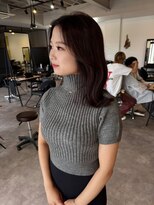 ナンバー(number+)&nbsp;20代30代40代大人可愛いヨシンモリダークブラウン透明感