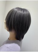 ダブルカラー,ダークグレー,モードヘア【草加】