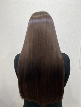 ショコラブラウン×ミネコラトリートメント