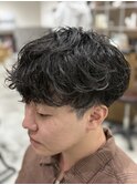 ｢金沢メンズ｣シャドウパーマ