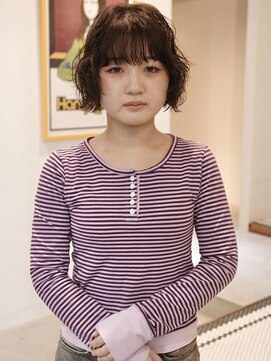 ウィム(wim) 『ボブパーマ』ミニボブ/ボブレイヤー/くせ毛風パーマ