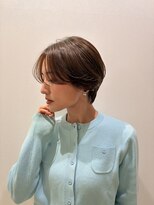 アッシュ 茗荷谷店(Ash)&nbsp;白髪ぼかし骨格ショートカット