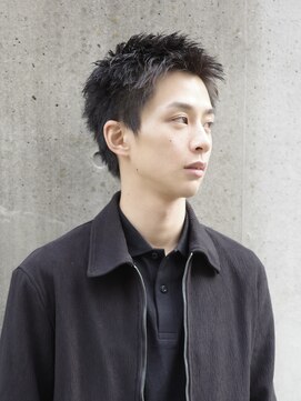 ネロ ヘアアンドライフストア 渋谷(NERO HAIR AND LIFESTORE) 【 松井 隆人 】メンズ スパイキーショート アクティブショート