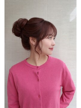 オーロ(ORO) ルーズなこなれ感が今風大人お団子ヘア