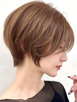 アッシュ 茗荷谷店(Ash)&nbsp;茗荷谷ショートカット白髪ぼかし白髪染めハイライト髪質改善ボブ