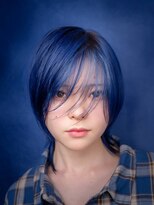 ループフォーヘアー(Loop for hair) ネイビーブルーウルフ