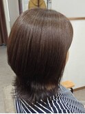 レイヤーも入れてくびれスタイルでメリハリをつける