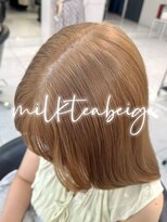 フォルテ ティアラ 横浜店(FORTE TIARA) 髪質改善/ミルクティーベージュ/横浜駅/顔周り/学割U24/韓国