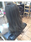 ハイライトを活かした透明感ヘアー☆