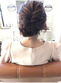 結婚式、二次会、パーティヘアセット☆