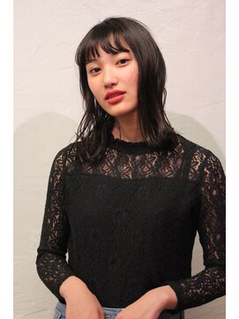 ソルト(Salt) 【Salt大名】ゆるウエーブ×透けるベージュカラー(OKABE)3