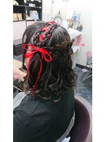 エヌエービー 池袋店(N.A.B.)&nbsp;ハーフアップ