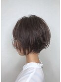 《久保佑介》大人可愛い丸みショート/アッシュブラウン